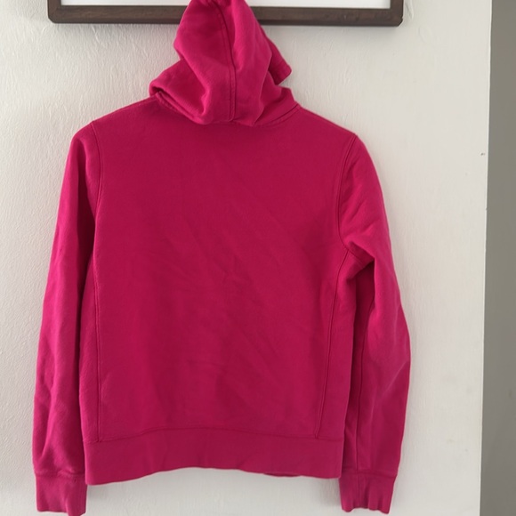 Ralph Lauren Sport Jacket Womens Large Hooded Sweatshirt Full Zip Hoodie Pink - Picture 7 of 8